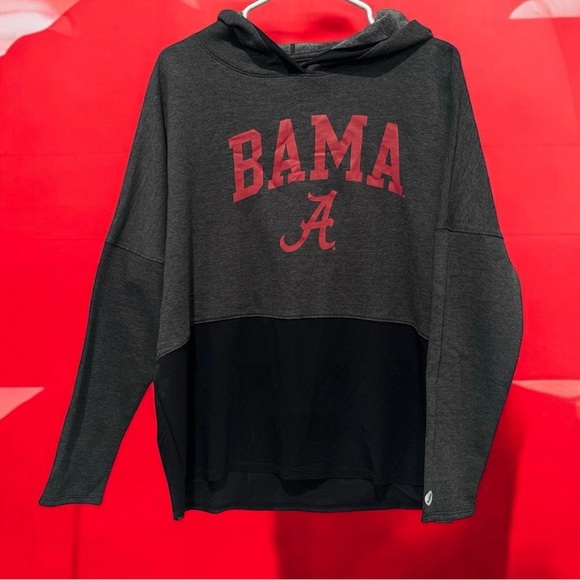 Alabama Crimson Tide football hooded sweatshirt women’s size medium NWT - Picture 1 of 3